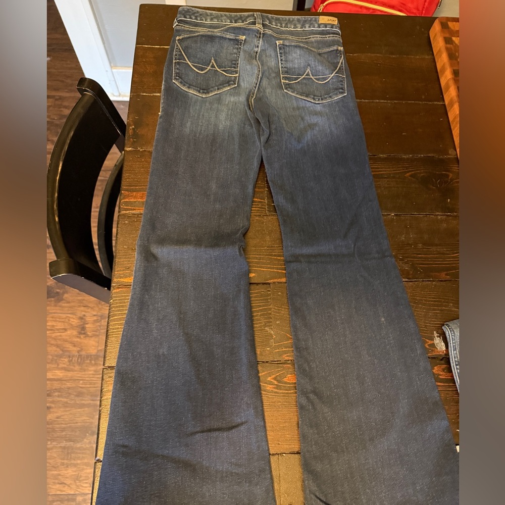 Ariat Dark Blue Flare Women's Jeans - Picture 2 of 3
